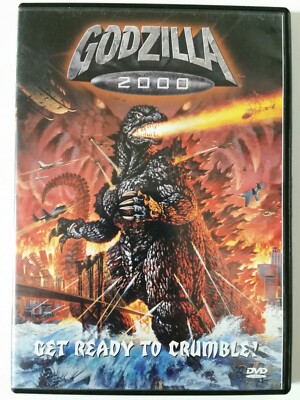 Godzilla 2000 (DVD, 1999, Widescreen) Takehiro Muratan, Naomi Nishida-image