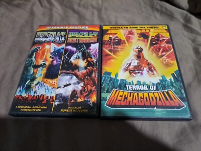 Godzilla Vs. Destroyah/ Vs. SpaceGodzilla & Terror Of Mechagodzilla DVD-image