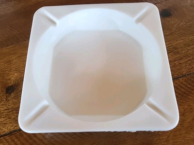 Vintage Westmoreland Grape Milk Glass Ashtray 6.5