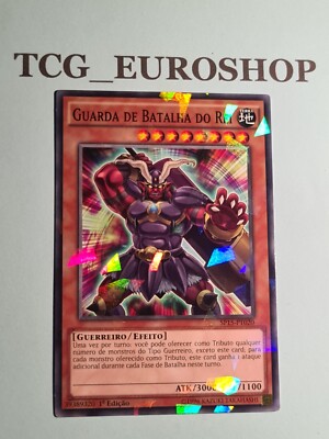 Battleguard King ● YUGIOH ● SP15 ● 2015 ● SHATTERFOIL ● PORTUGUESE ● NM #2824-image