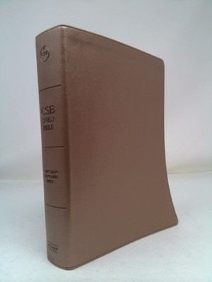 CSB Study Bible, Rose Gold Leathertouch by Csb Bibles by Holman-image