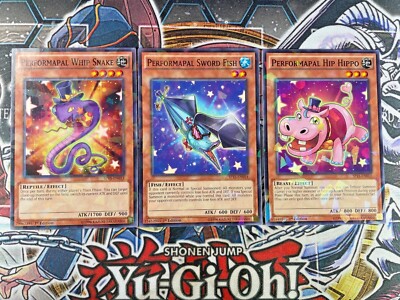 *Performapal Hippo, Swordfish, WhipSnake (Shatterfoil)** SP15-EN013-15 YuGiOh NM-image