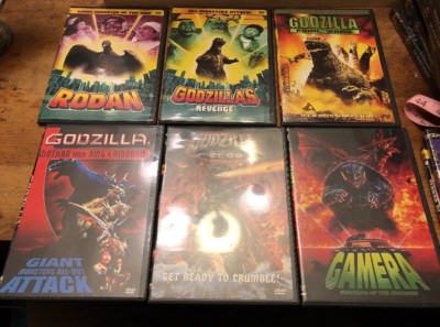 Godzilla DVD Lot #6-image
