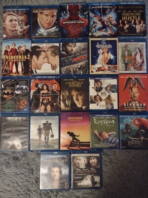 HURRY! Blu-Ray Movies, Take Your Pick - Priced to Sell-image