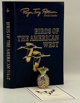 Easton Press Roger Tory Peterson Field Guide BIRDS OF THE AMERICAN WEST Leather-image