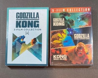 Godzilla vs. Kong / Godzilla King of the Monsters / Kong Skull Island 3-Film-image