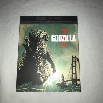 GODZILLA 2014 4K UHD + BLU-RAY + SLIPCOVER BRAND-NEW! Sealed!-image
