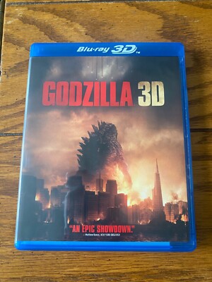 GODZILLA, BLU RAY 3D+ BLU RAY + DVD-image