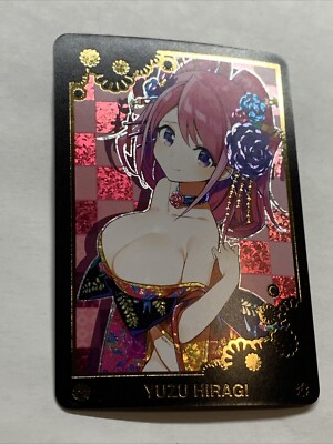 Yuzu Hiragi Arc-V Duel Hot Sexy ACG Goddess Waifu Card Girl Holo Yugioh Anime-image