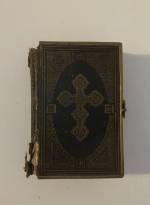 Manual of the Crucifixion; A Guide To Catholic Devotion 1882 Leather w/ Clasp-image