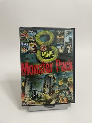 8-Movie Monster Pack DVD 2013 2-Disc Set Godzilla Vs Biollante, Plus More! RARE-image
