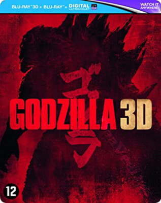 Godzilla 3D NEW Cult Blu-Ray 2-Disc Set Gareth Edwards Aaron Taylor-Johnson-image