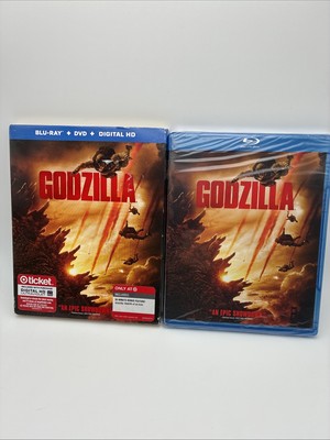 Godzilla Blu-ray - Blu-ray By Bryan Cranston -New Sealed W/Slipcover-image
