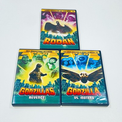 Godzilla Lot - Godzilla's Revenge, Rodan, Godzilla vs. Mothra (3 DVDs) TOHO-image