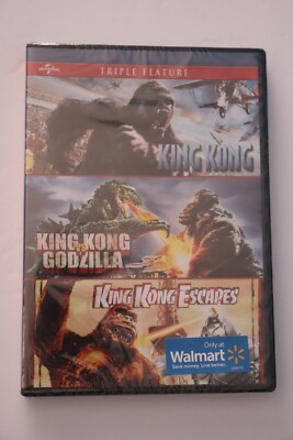 King Kong - King Kong vs Godzilla - King Kong Escapes Triple Feature DVD New-image