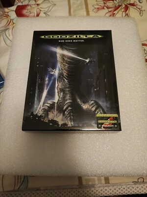 Godzilla 1998 Blufans Blu-ray Steelbook, OAB version, New/Sealed-image