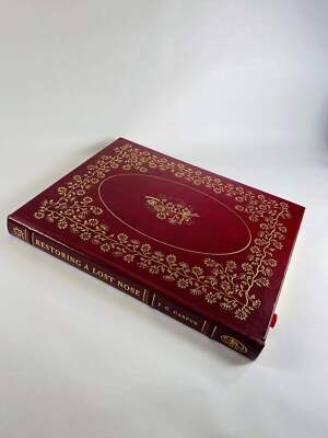 Two Successful Operations for Restoring a Lost Nose vintage medical book by Carp-image