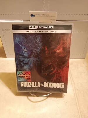 Godzilla Vs Kong 4K Full Slip SteelBook Blu-ray [2021] MANTA LAB Exclusive #41-image