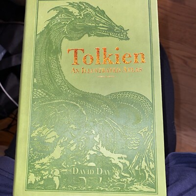 TOLKIEN An Illustrated Atlas  David Day  Flexi Bound Faux Leather NEW-image