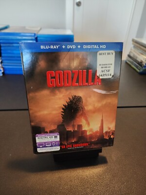Godzilla (Blu-ray, 2014) w/slipcover-image