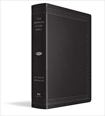 The Jeremiah Study Bible, NKJV Large Print Edition-LEATHER BOUND 2015 by Dr. ...-image