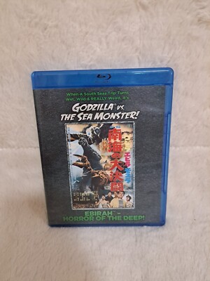 Godzilla vs. the Sea Monster Ebirah Horror of the Deep (Blu-ray, 1966) Rare OOP -image