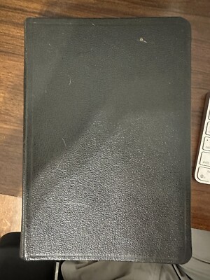 The System Bible Study Enlarged Edition 1967 Genuine Leather Black-image