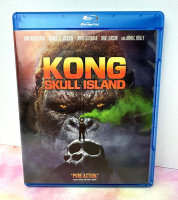 Kong: Skull Island (2017) Blu-Ray + DVD Tom Hiddleston Samuel L Jackson-image