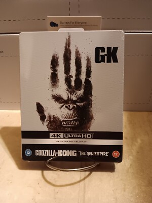 Godzilla X Kong The New Empire 4K SteelBook Blu-ray (UK)[2024] No Dent -ShpNxtDy-image
