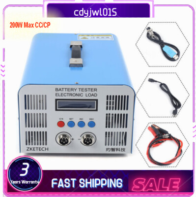 Ebc-a40l High Current Lithium Battery Capacity Tester 200W Charge & Discharge -image