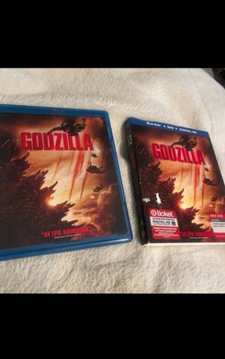 Godzilla TARGET EXCLUSIVE (Blu-ray, 2014) + DVD-image