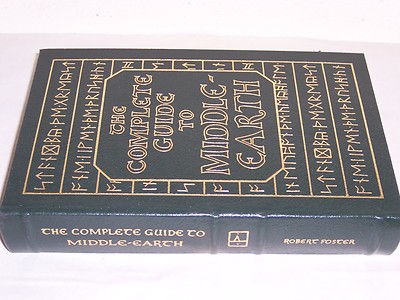 easton press THE COMPLETE GUIDE TO MIDDLE-EARTH Robert Foster-image