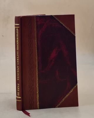 Euphormionis Lusinini Satyricon: Accessit Hac Editione Clavis, N [Leather Bound]-image