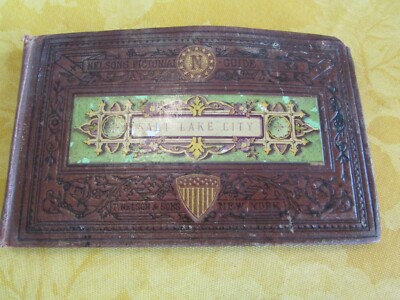 1870's Salt Lake City, Utah - Vintage Nelson's Pictorial Guide Book-image