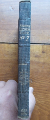 HAWKINS ELECTRICAL GUIDE #7 AC Wiring, Power Stations, Telephone Work +1917-image