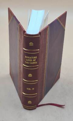 Miniature Lives Of The Saints For Every Day In The Year Vol. 2 V [Leather Bound]-image