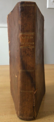 Instructive Rambles in London and Adjacent Villages, E. Helm 1814 leather bound-image