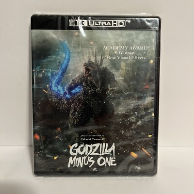 Godzilla Minus One (4K UHD Blu-ray) Sealed -image
