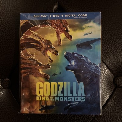 GODZILLA KING OF THE MONSTERS BLU RAY!! SLIPCOVER-image