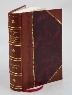 Facult? De Droit De Paris. Droit Romain : De L'Inali?Nabilit? De [Leather Bound]-image