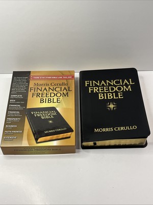 Financial Freedom Bible by Morris Cerullo (2012, Leather)-image
