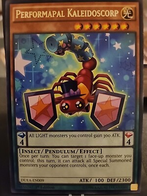 Performapal Kaleidoscorp - 1st Edition - Yugioh Light Monster - Vintage-image