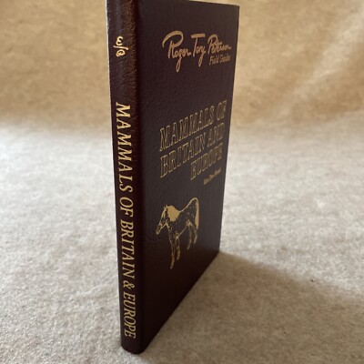 Easton Press Roger Tory Peterson Field Guide Mammals of Britain and Europe ND-image