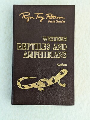 ROGER TORY PETERSON FIELD GUIDES WESTERN REPTILES AMPHIBIANS Easton 50th Anniv-image
