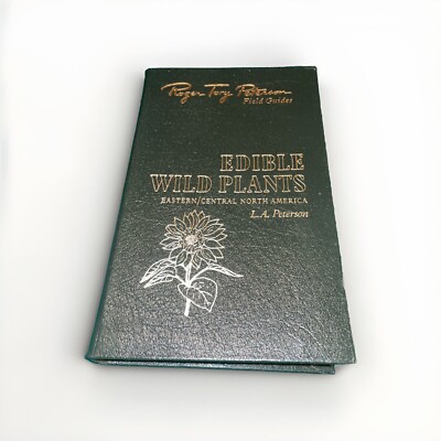 Edible Wild Plants,  Roger Tory Peterson Field Guides EASTON PRESS Leather 1985-image