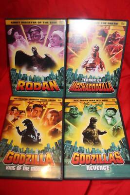 11 GODZILLA DVDS Godzilla Tokyo S.O.S Mechagod Megaguirus King Kong Excellent Co-image