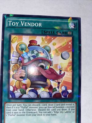 Yu-Gi-Oh! Toy Vendor SP15-EN043  Shatterfoil Rare 1st Edition MINT💎-image