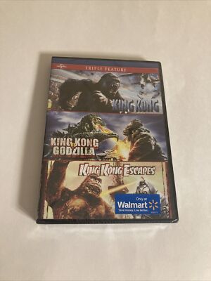 King Kong - King Kong vs Godzilla - King Kong Escapes DVD Triple Feature (NEW)-image