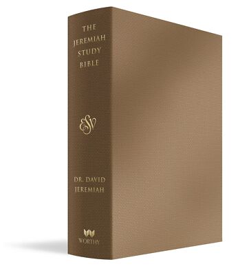 ESV The Jeremiah Study Bible-Bronze LeatherLuxe-image