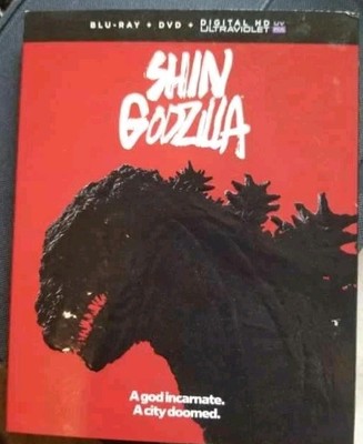 Shin Godzilla (Blu-ray, 2016) Funimation Anno Slipcover-image